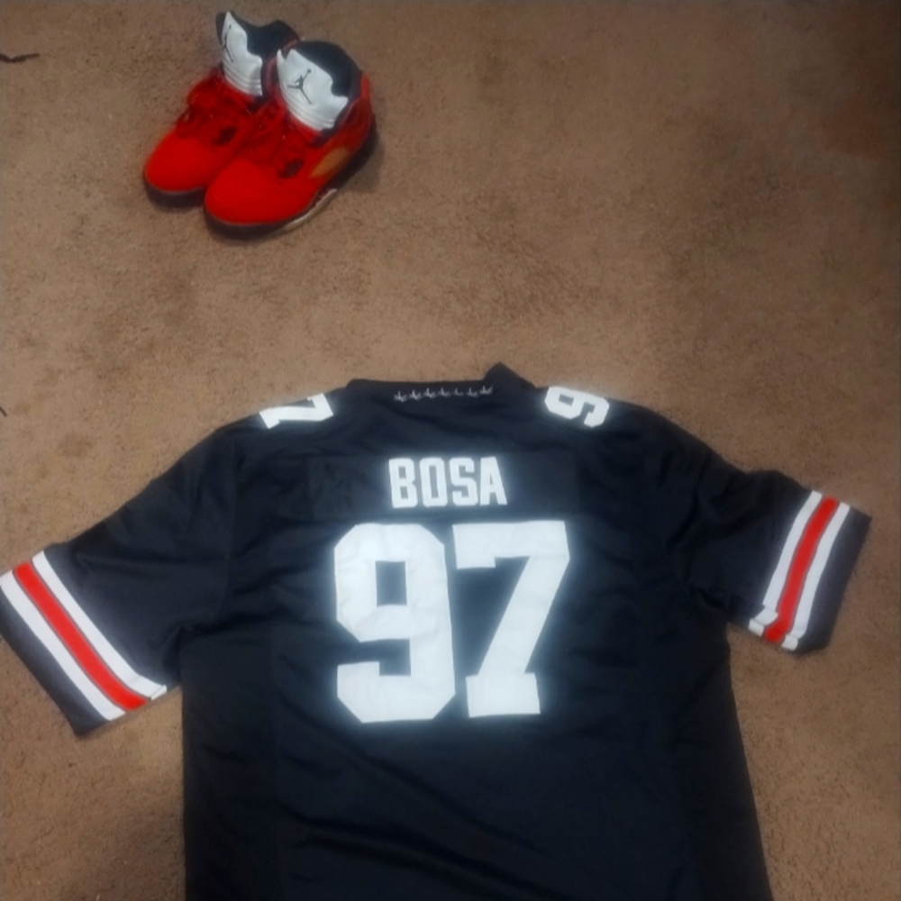 Black Bosa 97 Jersey Thee Ohio State